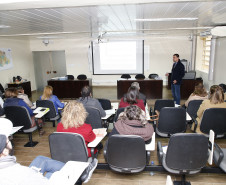 Secretaria Estadual de Educação do Paraná; Reunião no auditório da SEED sobre IDEB. 14-06-18. Foto: Hedeson Alves