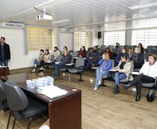 Secretaria Estadual de Educação do Paraná; Reunião no auditório da SEED sobre IDEB. 14-06-18. Foto: Hedeson Alves