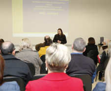Secretaria Estadual de Educação do Paraná; Reunião no auditório da Universidade UniCesumar sobre BNCC (Base Nacional Comun Curricular). 18-06-18. Foto: Hedeson Alves