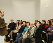 Secretaria Estadual de Educação do Paraná; Reunião no auditório da Universidade UniCesumar sobre BNCC (Base Nacional Comun Curricular). 18-06-18. Foto: Hedeson Alves