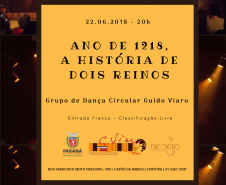 O projeto Te Encontro no Guido, promovido pelo Centro Estadual de Capacitação em Artes Guido Viaro, apresenta esta semana um espetáculo de dança aberto ao público