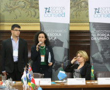 Secretários de educação de todo o país estão reunidos nesta segunda e terça-feira (25 e 26) em São Paulo para participar da 2ª reunião do Conselho Nacional de Secretários de Educação (Consed). A pauta principal do encontro é a Base Nacional Comum Curricular (BNCC) do Ensino Médio, atualmente sendo debatida em todo o país.