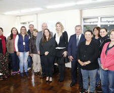 Secretaria Estadual de Educação do Paraná; CGE visita a ouvidoria da SEED. 29-06-18. Foto: Hedeson Alves