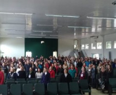 Conferência intermunicipal de educação do Núcleo Regional de Educação (NRE) de Apucarana.