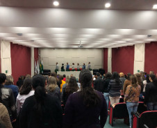 Conferência intermunicipal de educação do Núcleo Regional de Educação (NRE) de Cascavel.