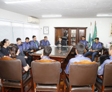 Secretaria Estadual de Educação do Paraná; Visita no gabinete da secretária Lucia Cortez. 10-10-18. Foto: Hedeson Alves