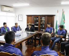 Secretaria Estadual de Educação do Paraná; Visita no gabinete da secretária Lucia Cortez. 10-10-18. Foto: Hedeson Alves
