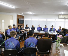 Secretaria Estadual de Educação do Paraná; Visita no gabinete da secretária Lucia Cortez. 10-10-18. Foto: Hedeson Alves