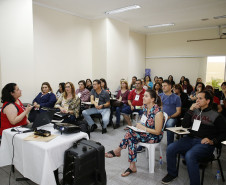 Secretaria Estadual de Educação do Paraná; Formação Continuada para professores e pedagogos do Sistema Socioeducacional do Paraná. 17-10-18. Foto: Hedeson Alves