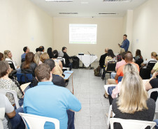 Secretaria Estadual de Educação do Paraná; Formação Continuada para professores e pedagogos do Sistema Socioeducacional do Paraná. 17-10-18. Foto: Hedeson Alves