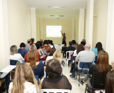 Secretaria Estadual de Educação do Paraná; Formação Continuada para professores e pedagogos do Sistema Socioeducacional do Paraná. 17-10-18. Foto: Hedeson Alves