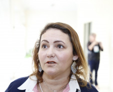 Secretaria Estadual de Educação do Paraná; Formação Continuada para professores e pedagogos do Sistema Socioeducacional do Paraná, na foto a preofessora Rosa Elena. 17-10-18. Foto: Hedeson Alves