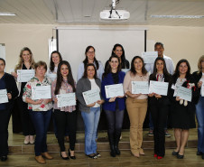 Secretaria Estadual de Educação do Paraná; Premiação dos professores do estado do Paraná no auditório da SEED. 19-10-18. Foto: Hedeson Alves