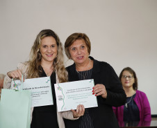 Secretaria Estadual de Educação do Paraná; Premiação dos professores do estado do Paraná no auditório da SEED. 19-10-18. Foto: Hedeson Alves