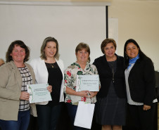 Secretaria Estadual de Educação do Paraná; Premiação dos professores do estado do Paraná no auditório da SEED. 19-10-18. Foto: Hedeson Alves