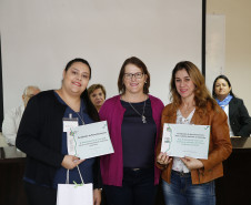 Secretaria Estadual de Educação do Paraná; Premiação dos professores do estado do Paraná no auditório da SEED. 19-10-18. Foto: Hedeson Alves