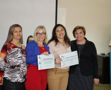 Secretaria Estadual de Educação do Paraná; Premiação dos professores do estado do Paraná no auditório da SEED. 19-10-18. Foto: Hedeson Alves