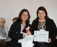 Secretaria Estadual de Educação do Paraná; Premiação dos professores do estado do Paraná no auditório da SEED. 19-10-18. Foto: Hedeson Alves