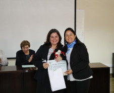 Secretaria Estadual de Educação do Paraná; Premiação dos professores do estado do Paraná no auditório da SEED. 19-10-18. Foto: Hedeson Alves