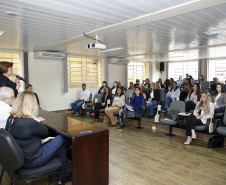 Secretaria Estadual de Educação do Paraná; Premiação dos professores do estado do Paraná no auditório da SEED. 19-10-18. Foto: Hedeson Alves