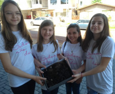 Doações serão destinadas à confecção de perucas para pessoas que estão em tratamento. O projeto “Doar não dói” é realizado na escola por seis alunos com coordenação dos professores, equipe pedagógica e direção do colégio. 