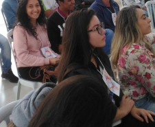Estudantes participaram de palestras e elaboraram plano de ações para o próximo ano letivo. 