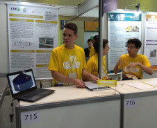 Evento reuniu pesquisas científicas de estudantes da rede estadual e particular de ensino do Brasil, Argentina e Paraguai.
