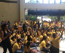 Evento reuniu pesquisas científicas de estudantes da rede estadual e particular de ensino do Brasil, Argentina e Paraguai.