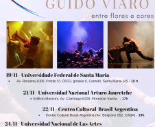 Espetáculo conta parte da trajetória artística e de vida do artista e professor paranaense