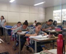 Dos 215 casos de evasão registrados pela escola nesse ano, 213 já foram resolvidos.