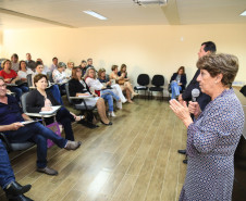 Encontros realizados periodicamente contribuem para alinhar políticas desenvolvidas pela pasta com as regionais e aproximar as demandas das escolas da administração da educação básica do Estado. 