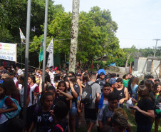 Evento tem como objetivo promover a integração entre estudantes e comunidades das oito escolas localizadas nas ilhas do Litoral. 