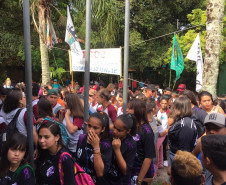 Evento tem como objetivo promover a integração entre estudantes e comunidades das oito escolas localizadas nas ilhas do Litoral. 