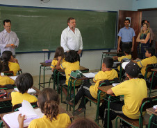 Nesta semana foram visitadas dez escolas em região com um dos maiores crescimentos demográficos da Capital.