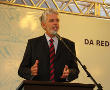 O secretário da Educação Básica do Ministério da Educação, César Callegari, ministrou uma palestra sobre as diretrizes do Plano Nacional da Educação (PNE), que tramita no Congresso Nacional.