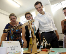 Secretaria de Estado da Educação encerrou nessa quarta-feira (30), em Curitiba, o Seminário de Diretores – Aprendizagem em Foco 2019. Cerca de 2,4 mil profissionais, entre diretores, chefes de Núcleos Regionais de Educação (NREs) e técnicos pedagógicos, participaram das três etapas do curso realizadas na capital e em Pinhão (no Centro-Sul do Estado).