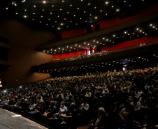 A Secretaria de Educação do Paraná realizou nesta quarta-feira (20), em Curitiba, o Seminário de Cooperação Pedagógica com Município. O evento contou com a presença do vice-governador, Darci Piana, e do secretário da Educação, Renato Feder. Participarão prefeitos de 140 municípios, secretários municipais da educação de 397 municípios. Curitiba,20/02/2019 Foto:Jaelson Lucas / ANPr