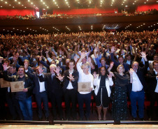 A Secretaria de Educação do Paraná realizou nesta quarta-feira (20), em Curitiba, o Seminário de Cooperação Pedagógica com Município. O evento contou com a presença do vice-governador, Darci Piana, e do secretário da Educação, Renato Feder. Participarão prefeitos de 140 municípios, secretários municipais da educação de 397 municípios. Curitiba,20/02/2019 Foto:Jaelson Lucas / ANPr