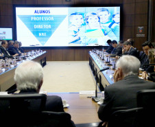 Vice-governador Darci Piana coordena Reunião com Secretariado, com a apresentação da Secretaria da Educação.  -  Curitiba, 26/03/2019  -  Foto: Jaelson Lucas/ANPr