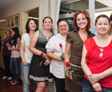 Homenagem da equipe da Assessoria Jurídica para as funcionárias da SEED.
