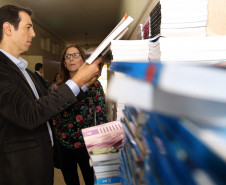 Secretario de Educação Renato Feder visita instalações do ColégioEstadual do Paraná.05/02/2019Gilson Abreu/ANPr