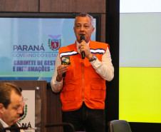 O Governador Carlos Massa Ratinho Júnior, durante reunião com a equipe de governo. 09/09/2019 - Foto: Geraldo Bubniak/AEN