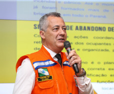 O Governador Carlos Massa Ratinho Júnior, durante reunião com a equipe de governo. 09/09/2019 - Foto: Geraldo Bubniak/AEN