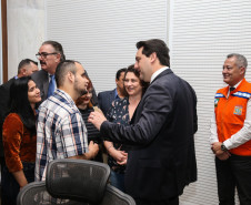 O Governador Carlos Massa Ratinho Júnior, durante reunião com a equipe de governo. 09/09/2019 - Foto: Geraldo Bubniak/AEN