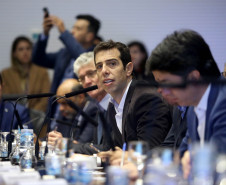Governador Carlos Massa Ratinho Junior em reunião de secretáriado. Curitiba,24/09/2019 Foto:Jaelson Lucas / AEN