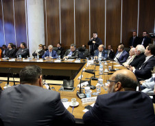 Governador Carlos Massa Ratinho Junior em reunião de secretáriado. Curitiba,24/09/2019 Foto:Jaelson Lucas / AEN