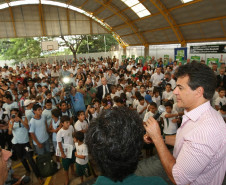 Os investimentos em Astorga totalizam R$ 2,8 milhões, dos quais R$ 1.572 milhão foram aplicados em obras de ampliação e reforma no prédio que abriga o Colégio Estadual Egídio Ballarotti de Ensino Fundamental e Médio e a Escola Municipal João Daniel Machado Benetti de Educação Infantil e Ensino Fundamental.
