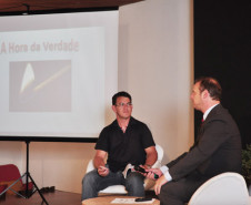 Mercado de trabalho e demanda tecnológica foram assuntos abordados em palestra realizada no auditório da E-Paraná, em Curitiba.