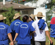Visita ao CEEP Manoel Moreira Pena