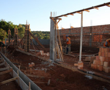 Obras no CEEP de Laranjeiras do Sul